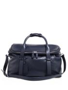 Giorgio Armani Large Leather Weekend Bag