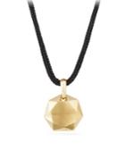 David Yurman Dy Fortune 18k Yellow Gold Pendant Necklace