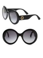 Gucci 53mm Oversize Round Sunglasses