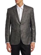 Saks Fifth Avenue Collection Textured Bamboo Jacket