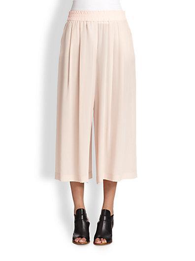 Thakoon Addition Silk Chiffon Culottes