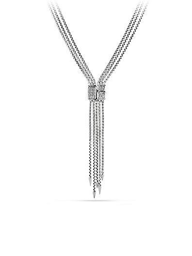 David Yurman Confetti Drop Necklace With Diamonds