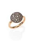 Pomellato Sabbia Brown Diamond & 18k Rose Gold Ring