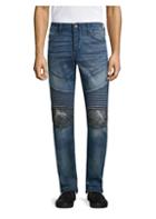 True Religion Rocco Slim Fit Classic Studded Jeans