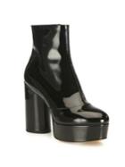 Marc Jacobs Amber Patent Leather Platform Boots