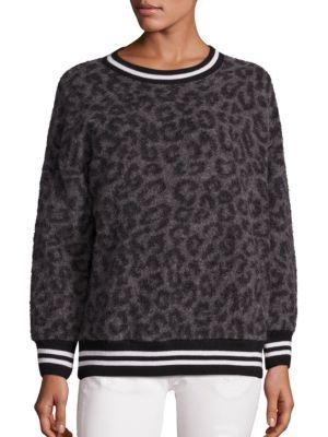 R13 Leopard-print Sweater