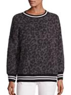 R13 Leopard-print Sweater