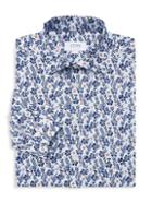 Eton Slim Floral Print Shirt