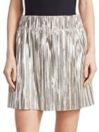 Isabel Marant Etoile Delpha Metallic Mini Skirt