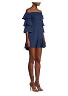 Bcbgmaxazria Ruffle Sleeve Mini Dress