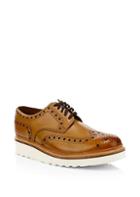 Grenson Archie Wedge Leather Wingtip Brogues