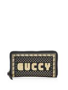 Gucci Moon Corn Leather Zip Wallet