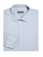 Canali Regular-fit Micro Dotted Dress Shirt