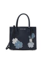 Michael Michael Kors Flowers Mercer Leather Messenger Bag
