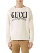 Gucci Cities Felted Cotton Sweatshirt