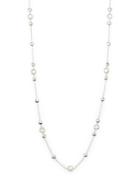 Ippolita Rock Candy Mother-of-pearl, Clear Quartz & Sterling Silver Station Necklace