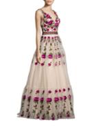 Jovani Embroidered Ball Gown