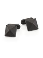 Saks Fifth Avenue Collection Matte Pyramid Cuff Links