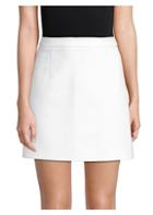 Michael Kors Collection Cotton Crepe Mini Skirt