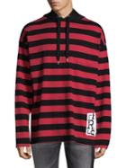 Prps Striped Cotton Hoodie