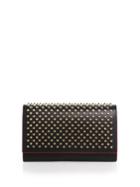 Christian Louboutin Paloma Convertible Spiked Leather Clutch