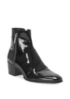 Balmain Fitz Patent Leather Boots