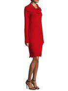 Dkny Rib Cowlneck Dress