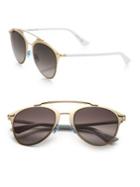 Dior Reflected 52mm Modified Pantos Sunglasses