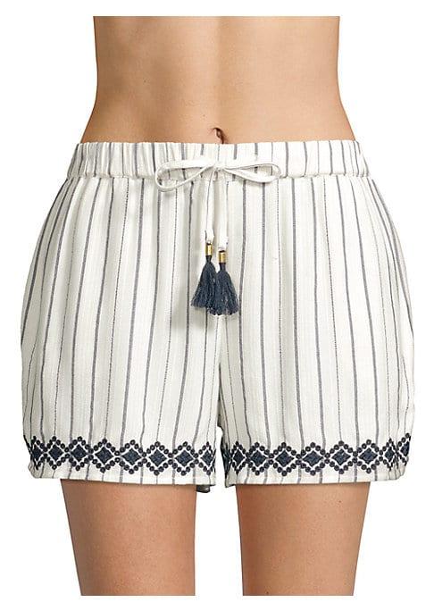 Lspace Bonnie Embroidered Shorts