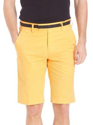 G/fore Solid Wide-leg Shorts