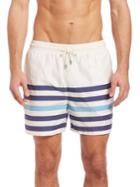 Solid And Striped Classic Striped Swim Shorts