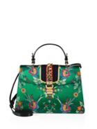 Gucci Sylvie Brocade Top-handle Bag