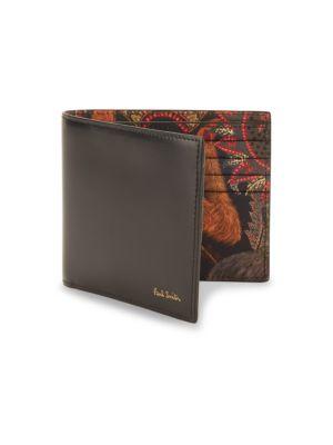 Paul Smith Animal-art Bifold Leather Wallet