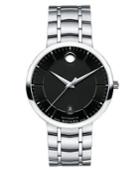 Movado Bold 1881 Automatic Stainless Steel Bracelet Watch/black