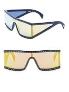 Moschino Multilayer 99mm Futuristic Sunglasses