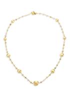 Marco Bicego Africa Multicolor Diamond & 18k Yellow Gold Beaded Necklace