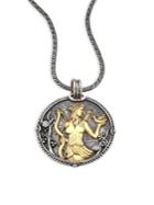 Konstantino Zodiac Diamond, 18k Yellow Gold & Sterling Silver Scorpio Pendant
