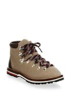 Moncler Sparkle Suede Ankle Hiking Boots