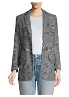 Current/elliott Calla Check Blazer