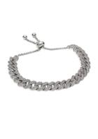 Fallon Armure Pave Curb Chain Toggle Bracelet
