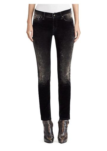 Ralph Lauren Collection Easton Slim-fit Velvet Jeans