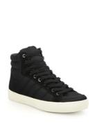 Saks Fifth Avenue Collection Saks Fifth Avenue By Ecoalf Quilted High-top Sneakers