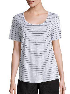 Eileen Fisher Thin Striped T-shirt