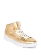 Versace Medusa Leather High-top Sneakers