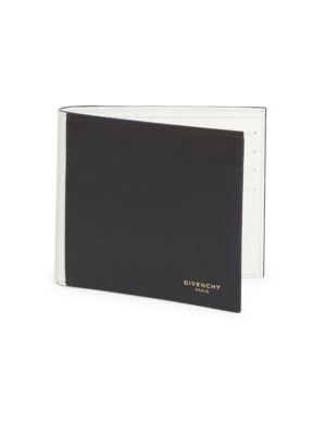 Givenchy Dual-tone Calf Leather Billfold Wallet