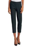 Piazza Sempione Audrey Check Cropped Trousers