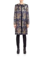 Ralph Lauren Collection Cora Silk Brocade Coat