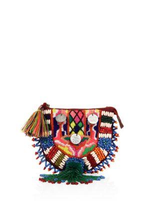 Figue Beaded Coin Purse