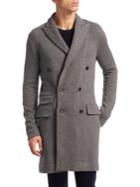 Ralph Lauren Slim Fit Double-breasted Wool & Cashmere Coat