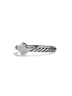 David Yurman Quatrefoil Ring With Diamonds